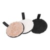 Makeup Remover Puff 3 Colors Purifies Skin Pore Cleansing Exfoliation