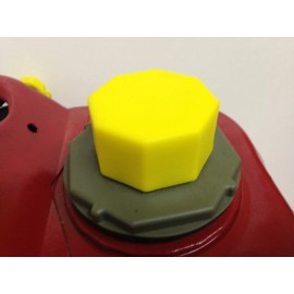 EZ POUR KIT JERRY CAN ADAPTER KIT AND SOLID YELLOW CAP KIT