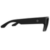 Spy Cyrus Sunglasses Matte Black Fade with Happy Gray Black