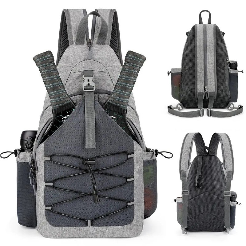 Toolzia Pickleball Backpack Large Capacity Sports Bag with Paddle and