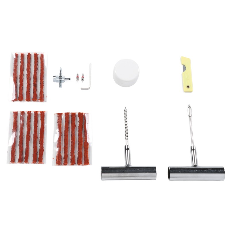 24Pcs Tire Repair Kit Heavy Duty Tire Plug Kit Universal