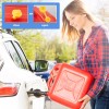 With Retaining Lip 20 Pack Yellow Fuel Gas Can Jug