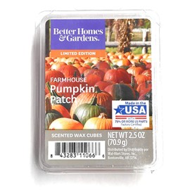 Better Homes & Gardens Scented Wax Cubes, 2019 Limited Edition (Farmhouse Pumpkin Patch)