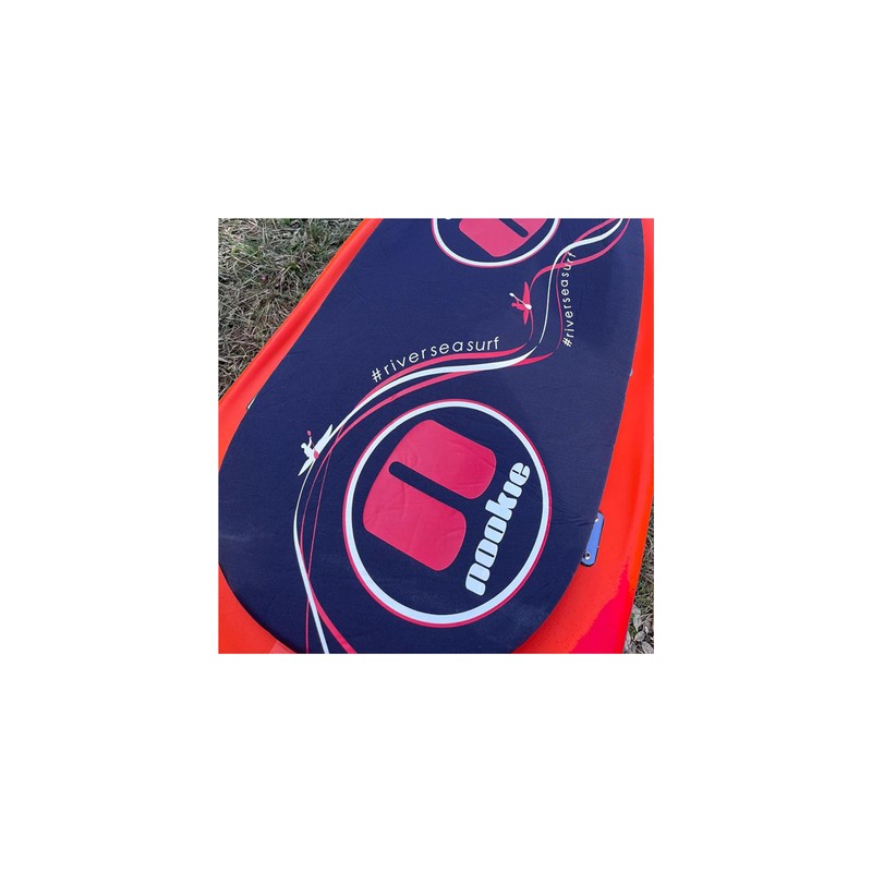 Nookie Kayak Neoprene Cockpit Cover Grey/Red [BIGDECK]