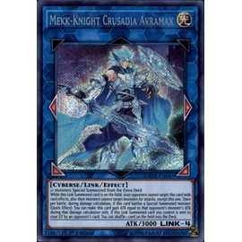 Yu-Gi-Oh! - Mekk-Knight Crusadia Avramax - DANE-EN047 - Secret Rare - 1st Edition - Dark Neostorm