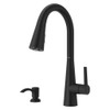 Pfister Barulli Kitchen Faucet with Pull Down Sprayer and Soap