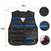 Kids Military Vest Kit Shooting Refill Darts and 6 Dart