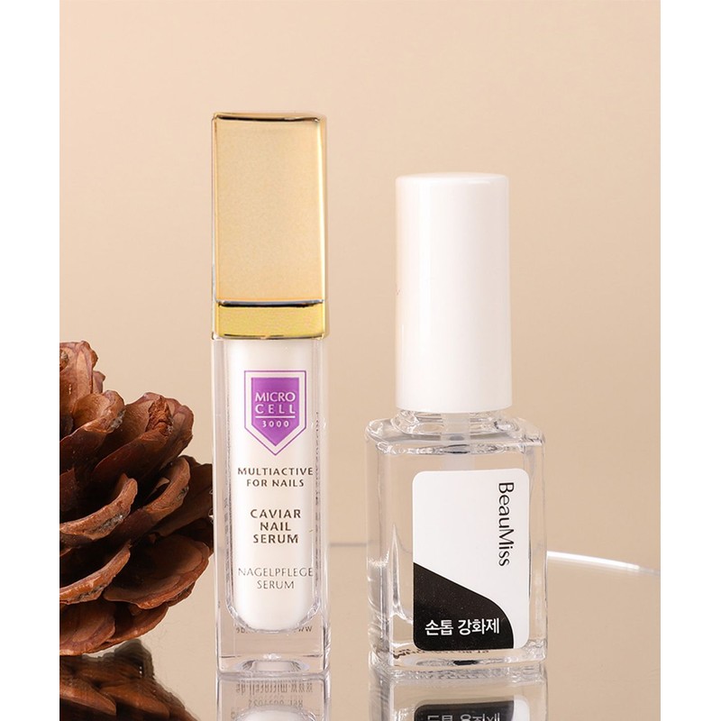 Microcell Kingcare Microcell Caviar Nail Serum + Bomis Nail Coating