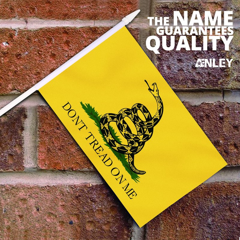 Anley Don't Tread on Me Mini Flag 12 Pack -