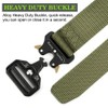 Fonyiunce Pack of 2 Tactical Belts, Men's Work Belt, Adjustable