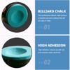 ZQuintuplian 2 Pcs Snooker Chalk, Pool Cue Chalk, Durable, and