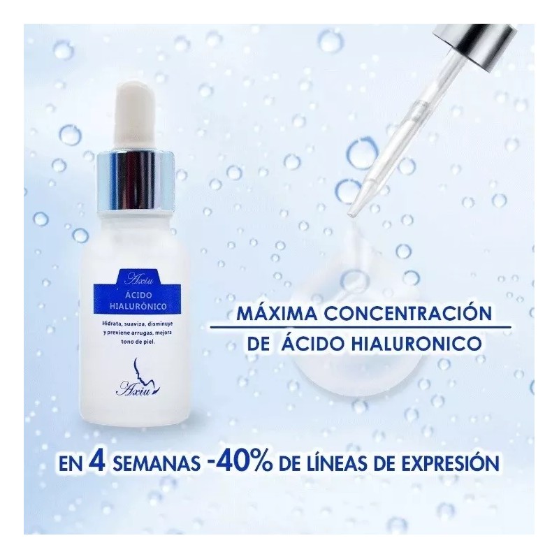 Yinzhuang Paquete 10 Mascarillas Hidratantes + Serum Ácido Hialurónico