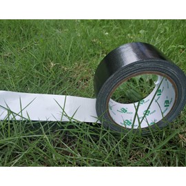 Heavy Duty Black Duct Tape, Multi-Use Easy Tear Gaffer Waterproof Cloth Tape for Repairing, Maintenance and Industrial Use, 1.88 Inch x 32.8 Yards, 7.5mil Thick, 1 Roll, BOMEI PACK