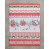Maison d' Hermine Rural Christmas 100% Cotton Set of 3
