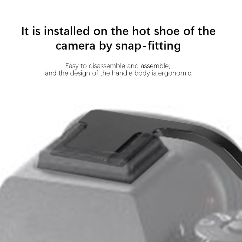 Camera Finger Thumb Handle Aluminum Alloy Fit for Fuji X‑T10/X‑T20/X‑T30/X‑T1/X‑T2/X‑T3