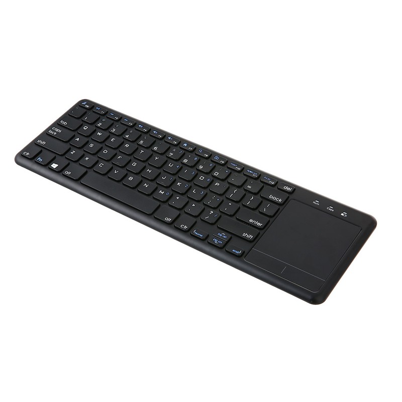 2.4G Wireless Touchpad Keyboard Multi-touch Ultra-slim with USB Receiver for