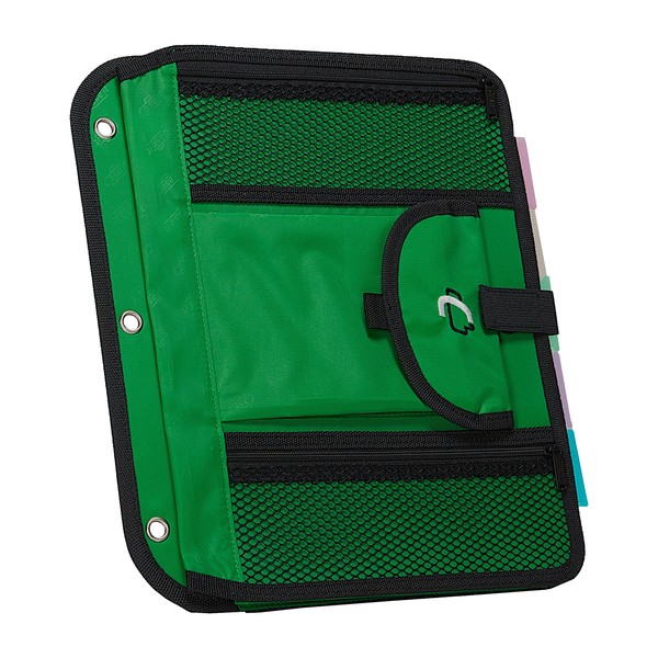Case-it Locker Accessory 5-Tab File, Kelly Green, ACC-21-KGRE