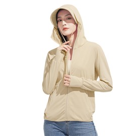 Luxiwear: Look thinner. Rash Guard, Women's, UV Protection, Hoodie, Wearable, Sun Protection, UPF 50+, Instant Cooling Touch, Sun Protection, Cool, Body Cover, Hooded, Lightweight, Thin, Quick Drying