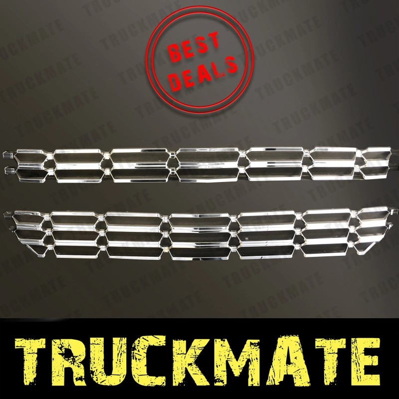 YTI Grille Overlay Snap On Fit for 16-19 Chevy Silverado