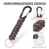 EOTW Paracord Keyring, Lobster Clasp Hook, D Ring Lanyard, Keyring
