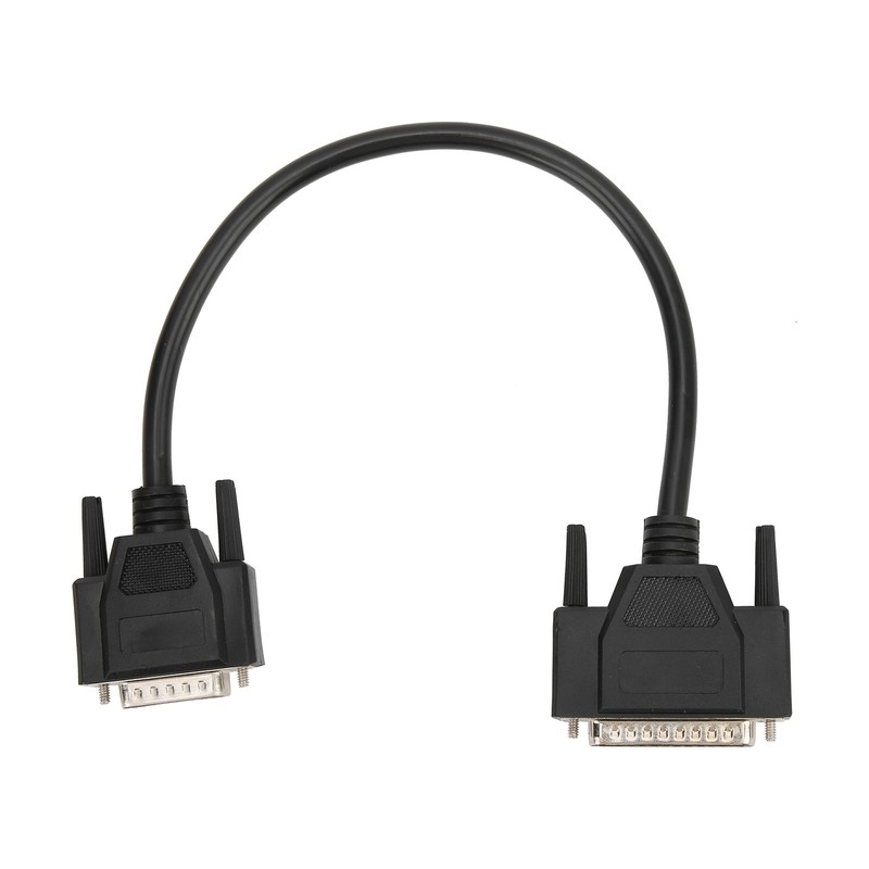 36cm/14.17in Anto Cable Connector Adapter ABS Black Good Conductivity Car