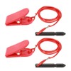 2Pcs Treadmill Safety Key Running Machine Safety Switch Safety Lock