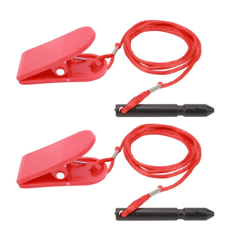 2Pcs Treadmill Safety Key Running Machine Safety Switch Safety Lock