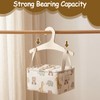 12Pack Wooden Baby Clothes Hangers, 9inch Baby Wooden Hangers for