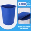 5 Gallon Bucket Liner, Reusable Rubber Bucket Liners with Measuring