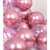AULE Balloons Pink Metallic: