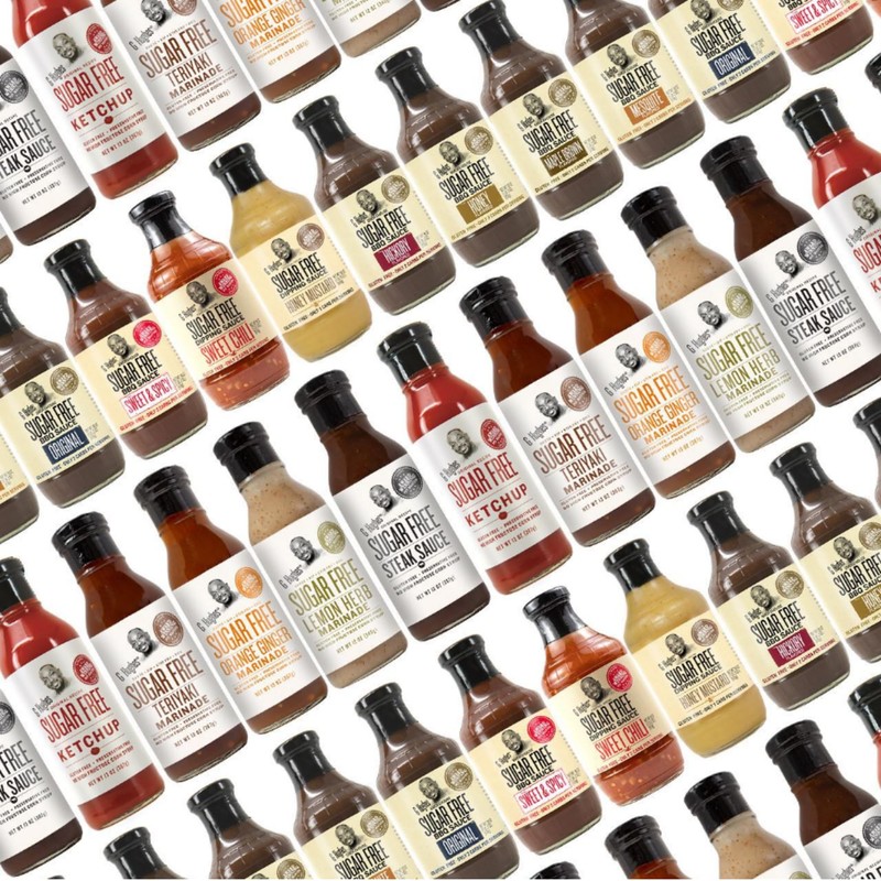 G Hughes Sugar Free, BBQ Sauces & Ketchup Bundle -