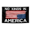 No Kings In America Flag 3x5 Ft Durable Polyester with