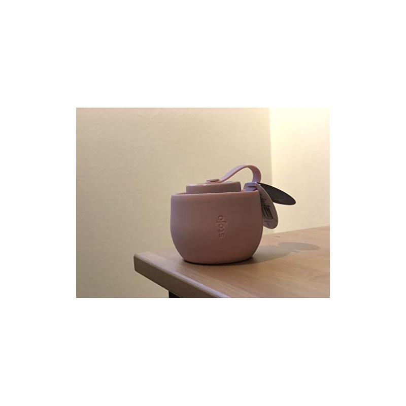 Stojo 20oz/592ml Water Bottle (carnation)