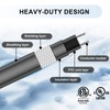 HEATIT 8PLSR Intelligent Commercial Grade Self-Regulating Heat Cable, Frost Protection