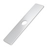BWE Stainless Steel Plate Faucet Cover Deck Plate 10 Inch