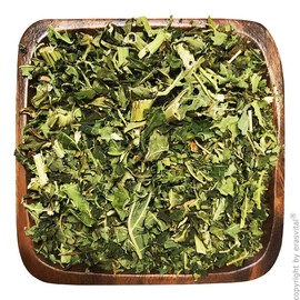 Papaya Leaves and Papaya Stems Air Dried and Cut Without Additives (500 g (Pack of 1)