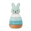 Janod Stacking Rabbit Made of FSC Wood, 4 Pieces for