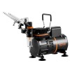 R&D Hardware Airbrush Kit, Dual Fan Air Compressor Professional Airbrushing