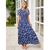 Simplee Dress for Women 2025 Casual Spring Boho Wedding Guest