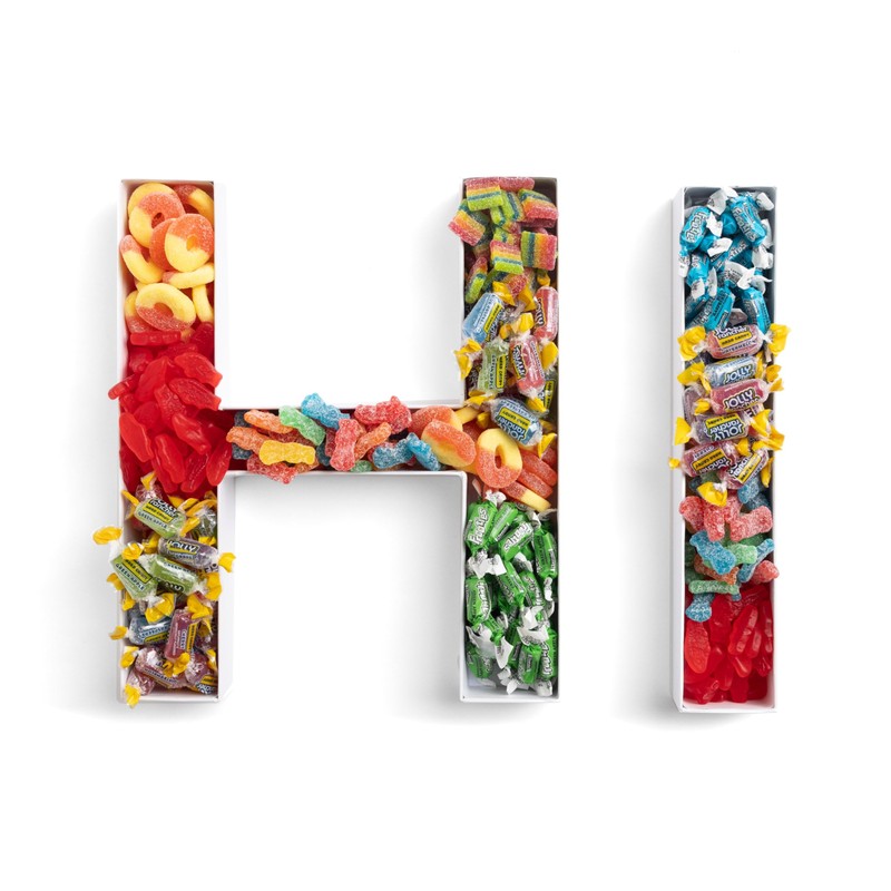 Sisterly Market Cardboard Letter, F