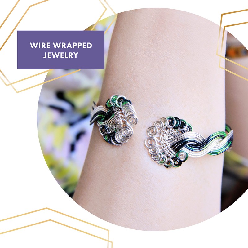 Beadalon 228S-420 アーティスティック ナイロン ワイヤーストレートナー ローラー3個付き