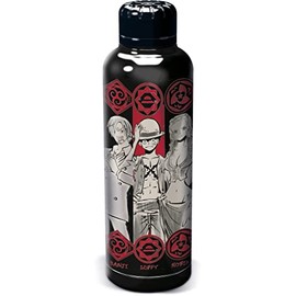 Stor - ONE PIECE - LUFFY Reusable Stainless Steel Water Bottle - SANJI - ROBIN - 520ml