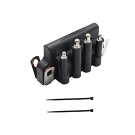 MYOEBN Ignition Coil 583740 0583740 Dual Plug Wire Compatible with 87-99 Johnson Evinrude OMC 18-5170 183-3740 583298 879614 2hp - 175hp