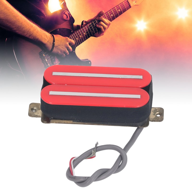 Electric Guitar Humbucker Pickup High Output Dual Hot Rail Dual