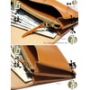 (Style Belt Belt Shop SKY DARTS) Tochigi Leather Flap Long