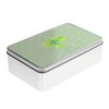 Mr. & Mrs. Panda Metal Tin Rectangular Flower Clover Leaf