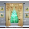 Today's Curtain Emelia Original Voile Panel 120", Gold, 60" W