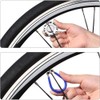 fixinus 4 Piece Bicycle Spoke Wrench, Universal Forged Steel Bike