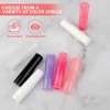 100pzs Tubos De Barra Labial De Labios Translúcidos De 5ml