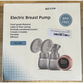 Unbranded PINK ELECTRIC BREAST PUMPS MZ-608T BPA FREE 9 LEVELS 3 MODES PORTABLE EFFICIENT